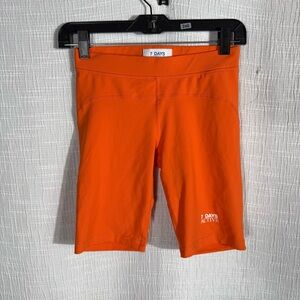 7 DAYS ACTIVE biker shorts orange small‎